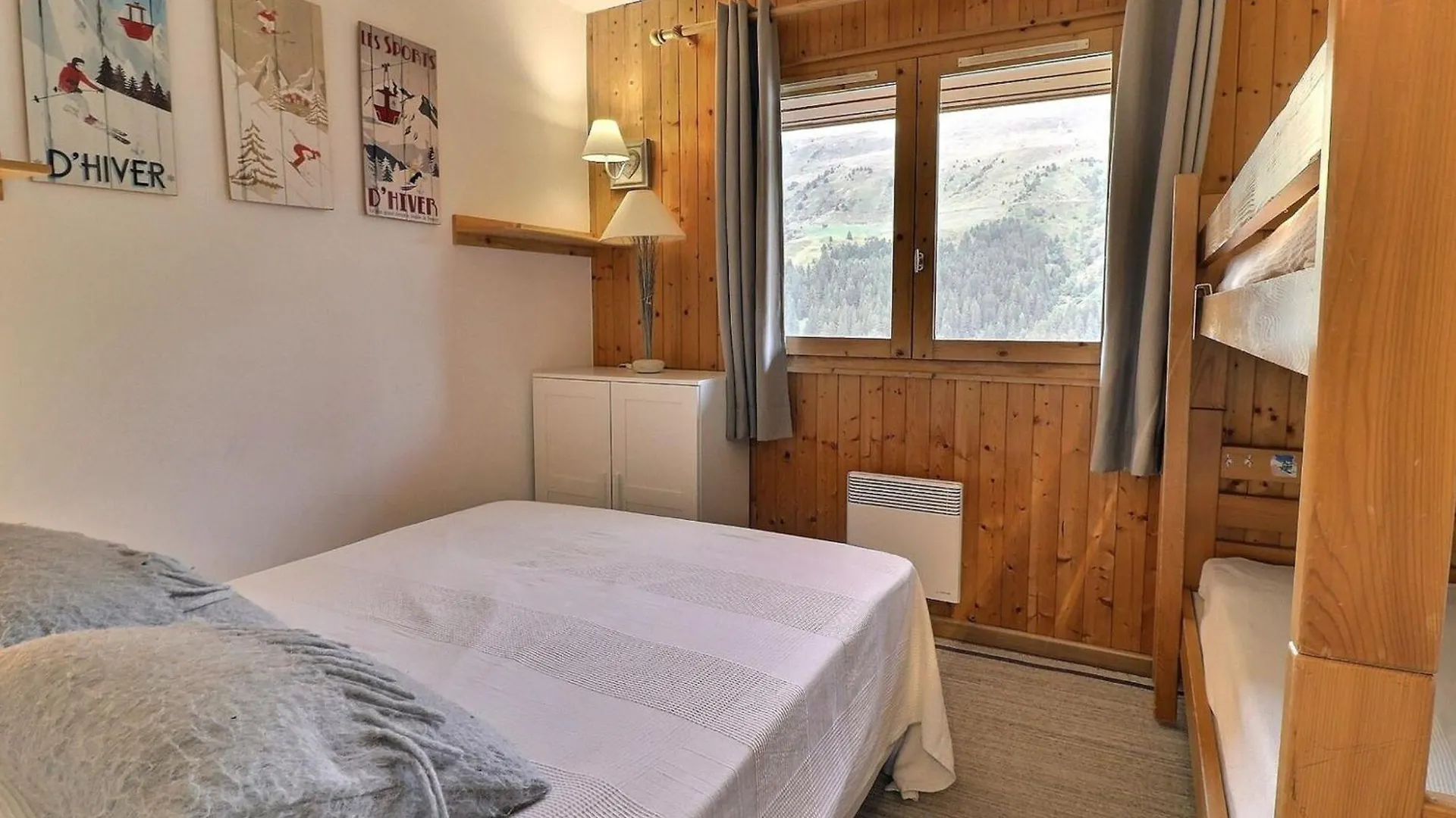 Grand 3 Pieces Avec Balcon Sud, Meribel - Fr-1-182-192 Les Allues Apartment