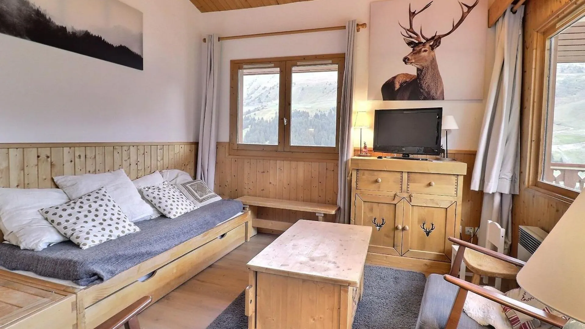 Grand 3 Pieces Avec Balcon Sud, Meribel - Fr-1-182-192 Les Allues 0*,